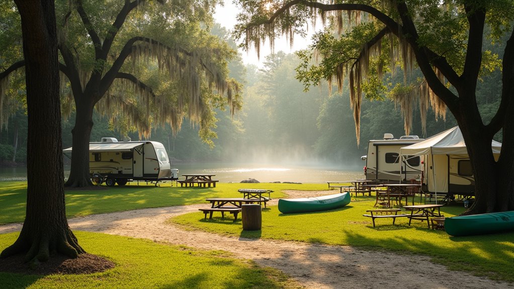 campgrounds with full hookups