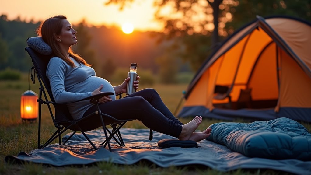 camping essentials for pregnant mothers
