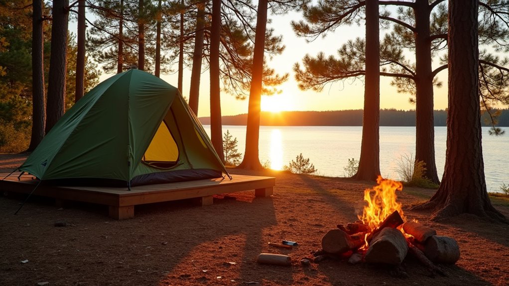 camping fees and reservations