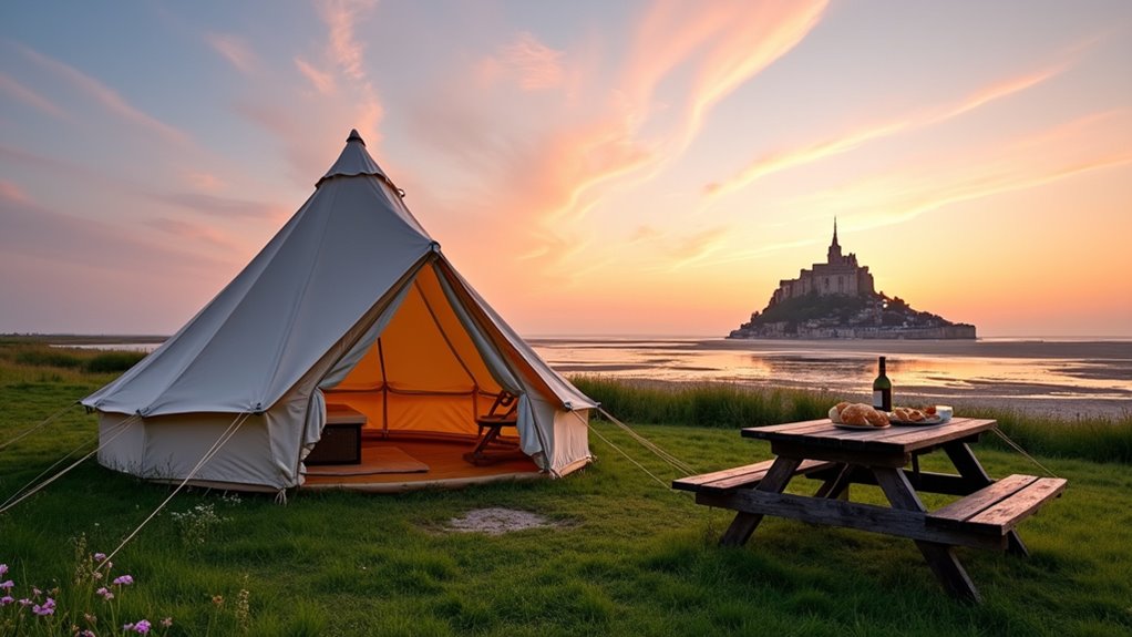 camping in normandy brittany