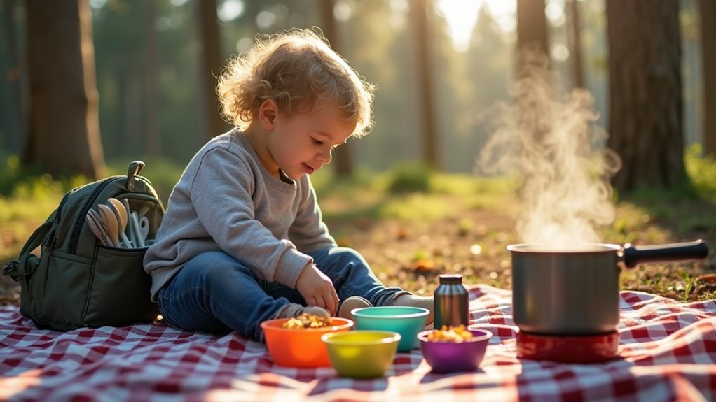 camping meal and routine tips
