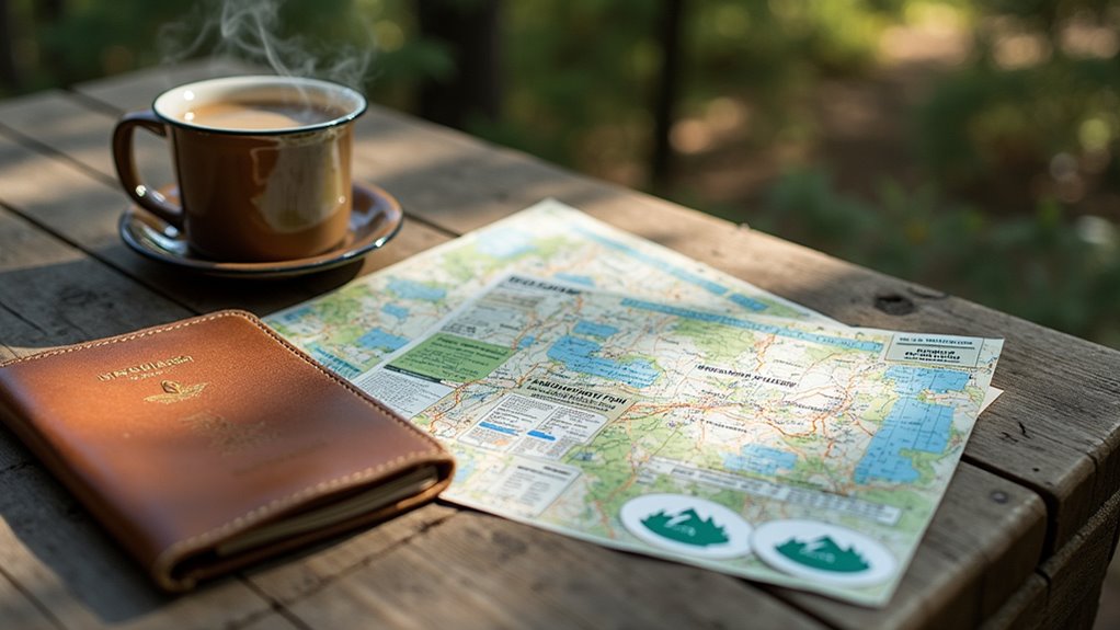 camping permits and documentation