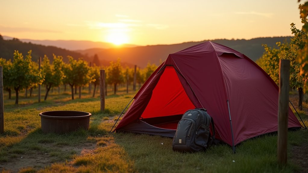 camping regulations in champagne