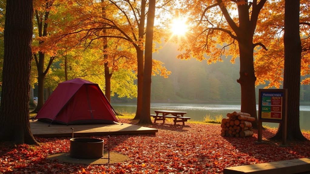 campsite booking regulations overview