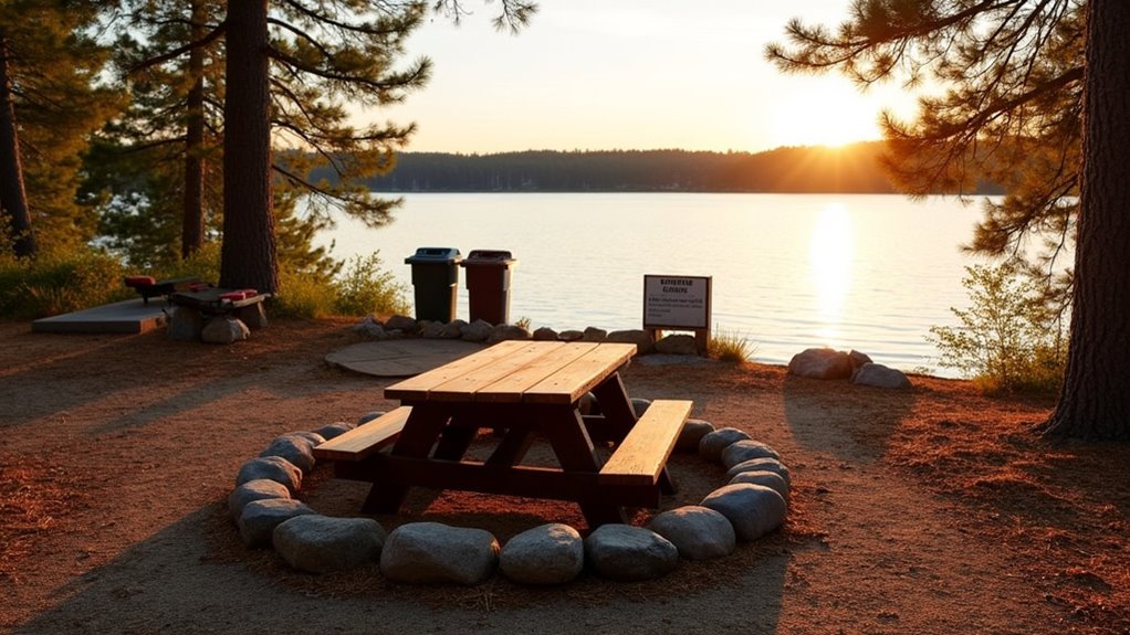 campsite cleanliness and maintenance