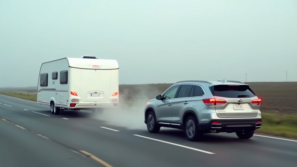caravan instability and oscillation