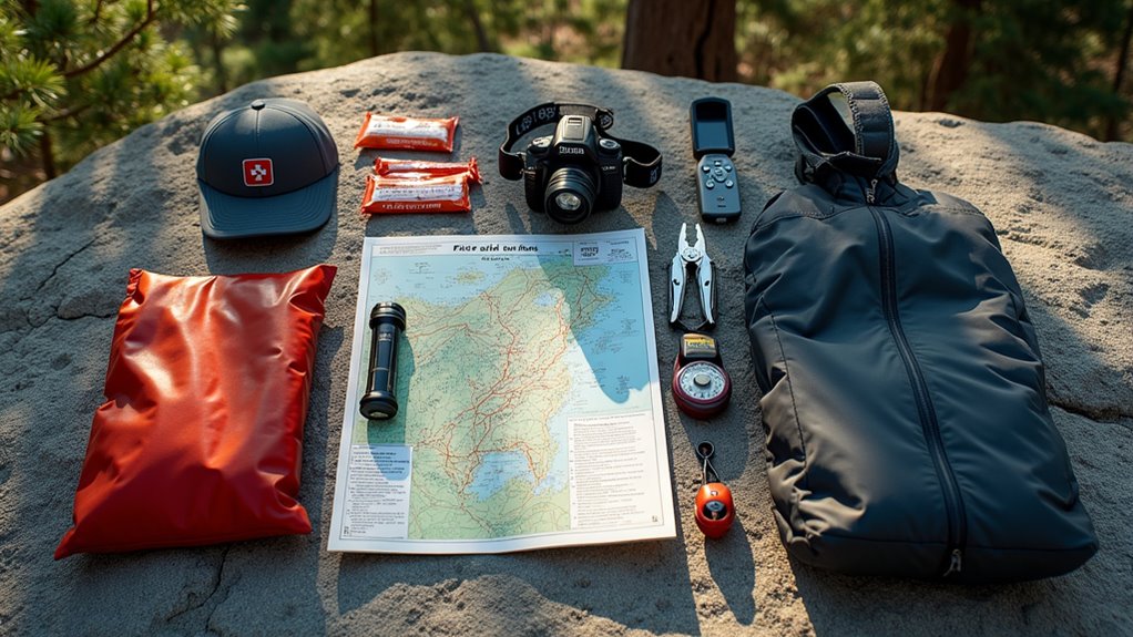 carry essential hiking gear