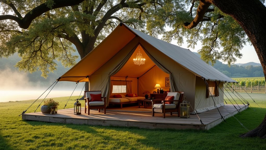 celestial outdoor luxury experience
