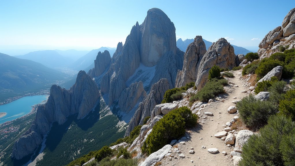 challenging corsican mountain trek