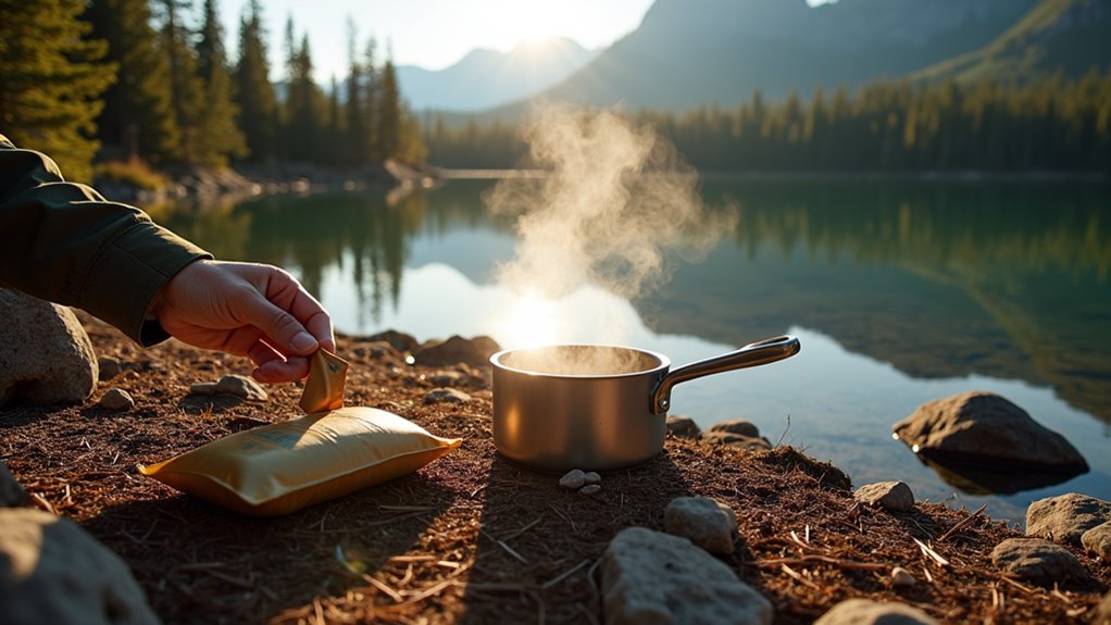 chemical heat self heating meals