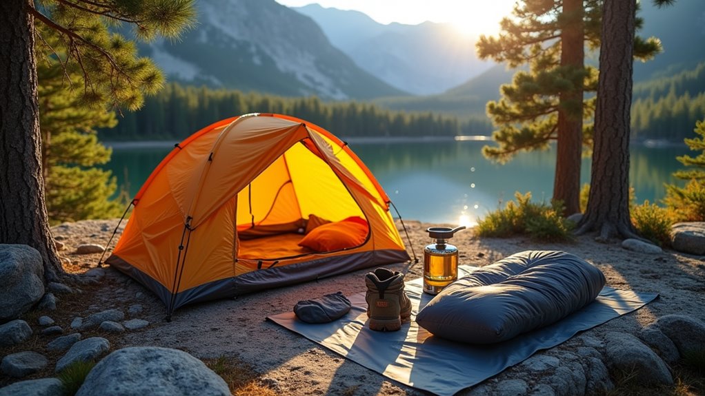 choose appropriate camping gear