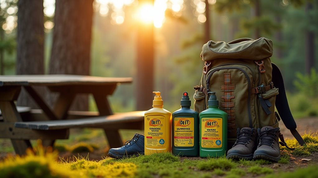 choose appropriate deet concentration