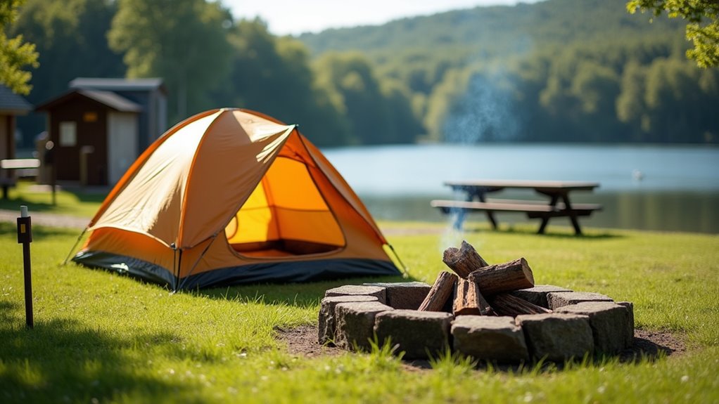 choose beginner friendly campsites