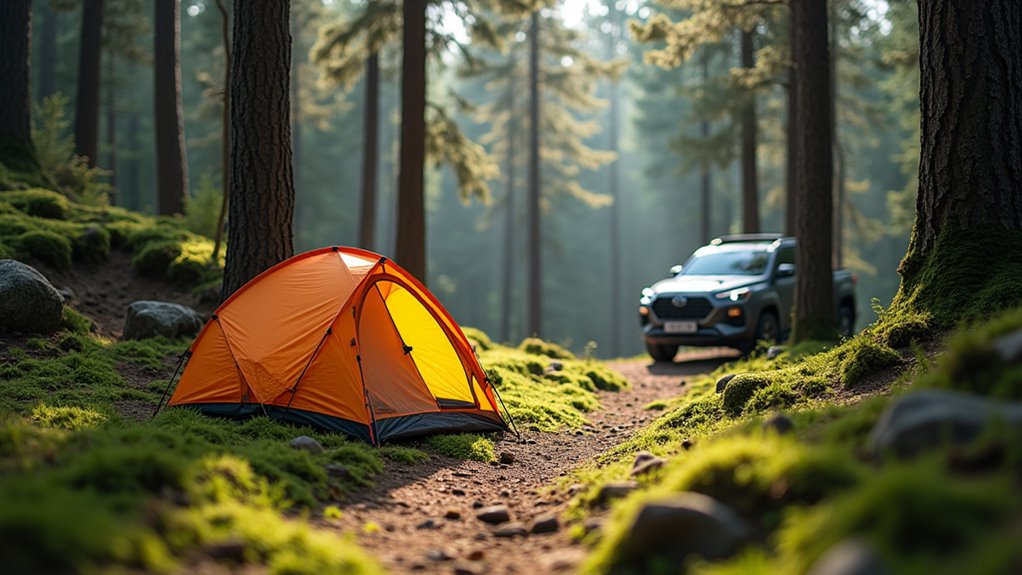 choose eco friendly campsite access