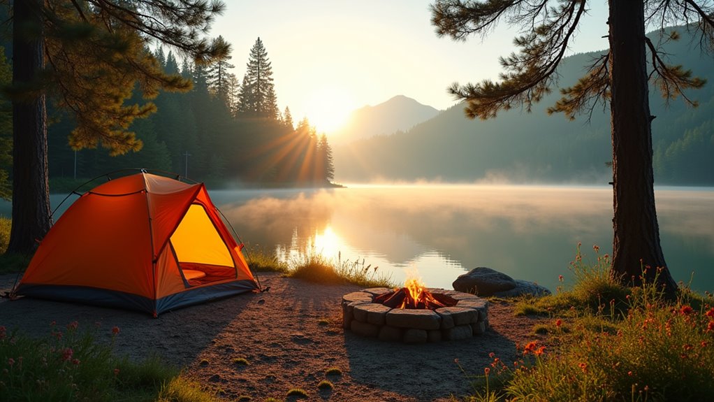 choose ideal beginner camping times