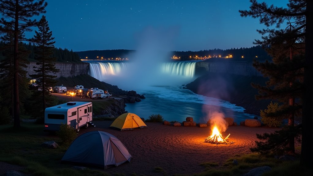 choose ideal campsite location