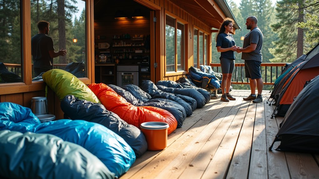choosing camping gear rentals