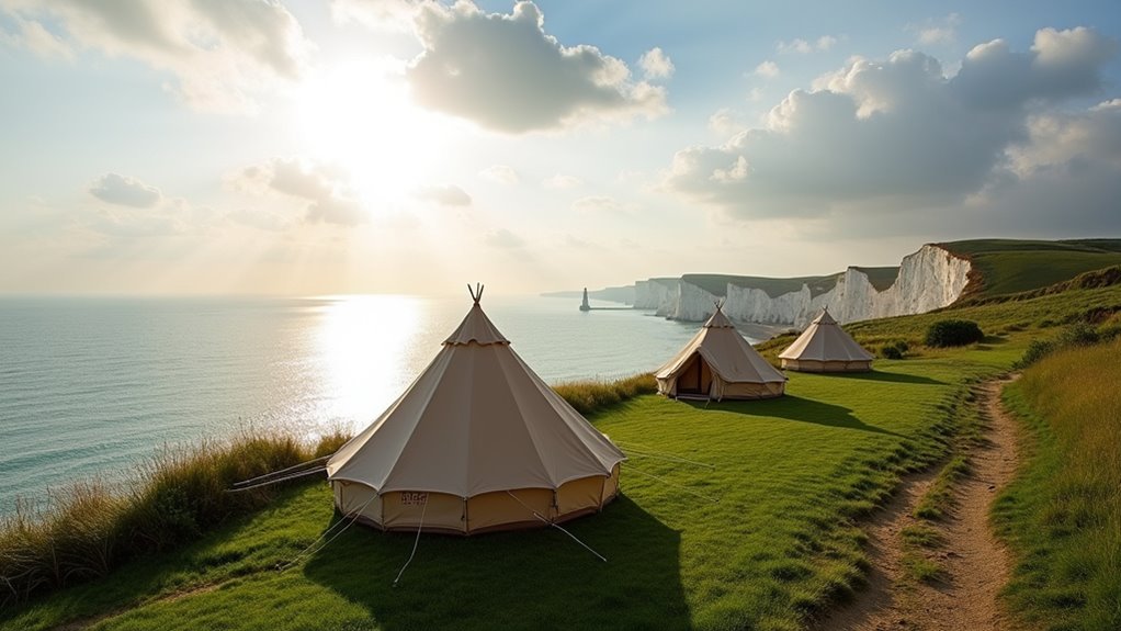 coastal camping and wildlife