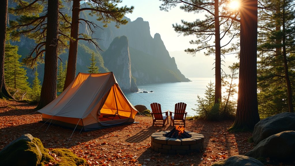 coastal maine camping adventures