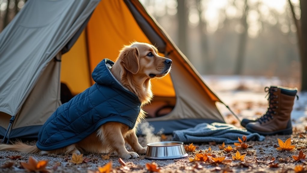 cold weather dog camping essentials