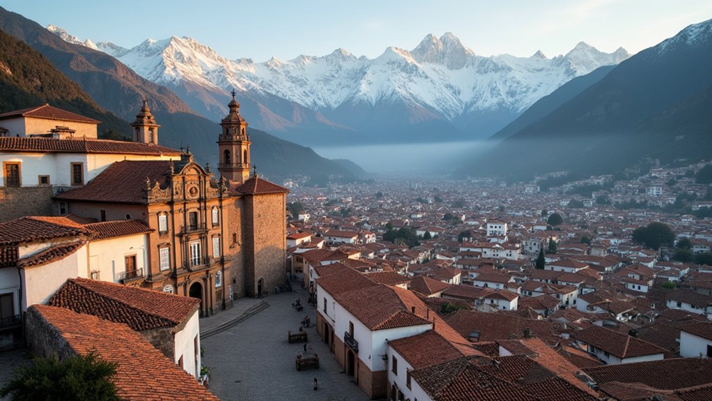 colonial cities amid peaks