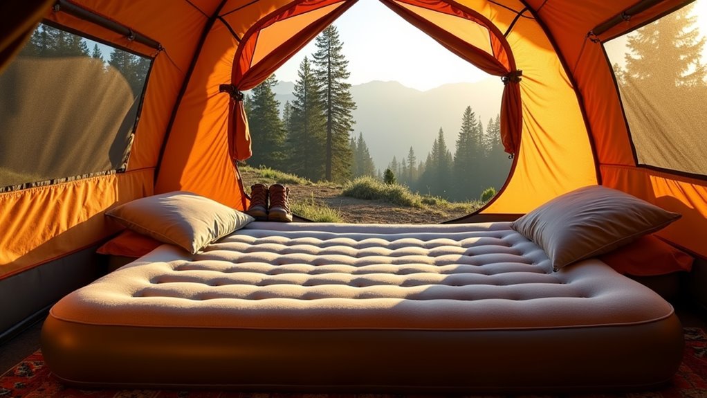 comfortable camping air beds