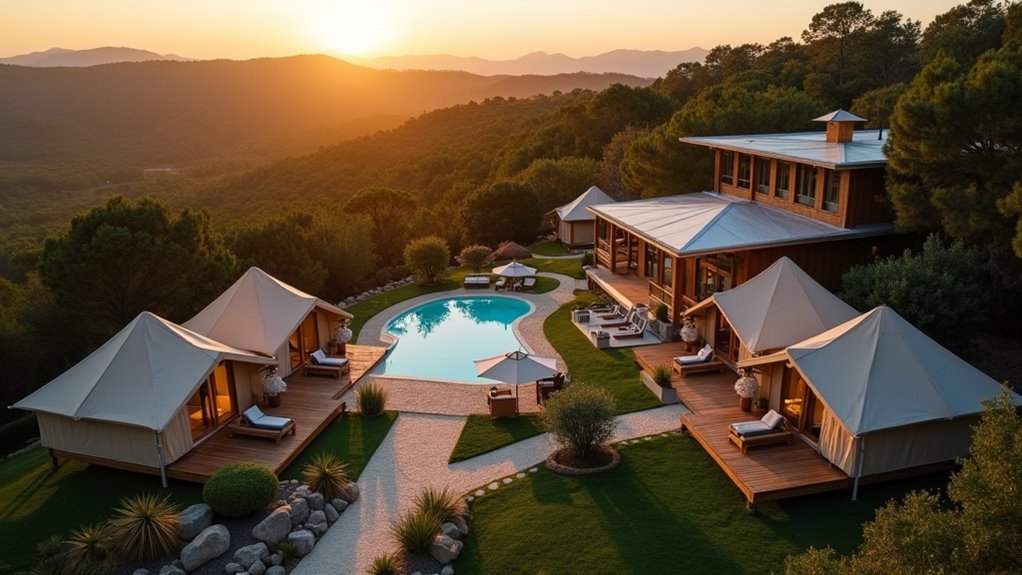 comfortable outdoor accommodations
