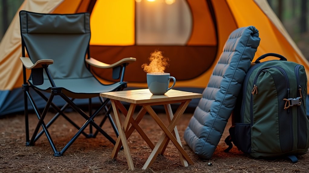 comfortable portable camping chairs