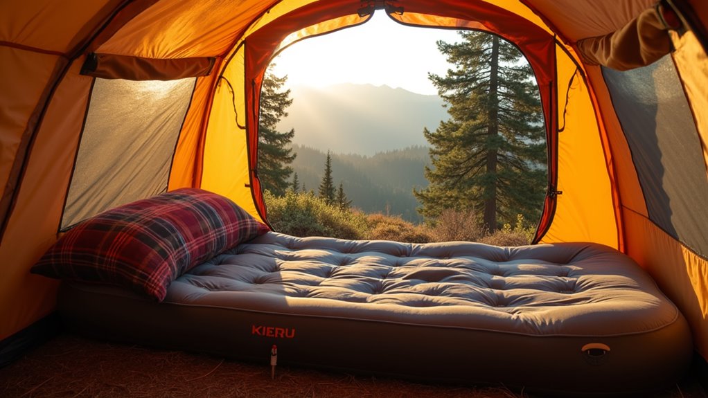comfortable portable camping solution