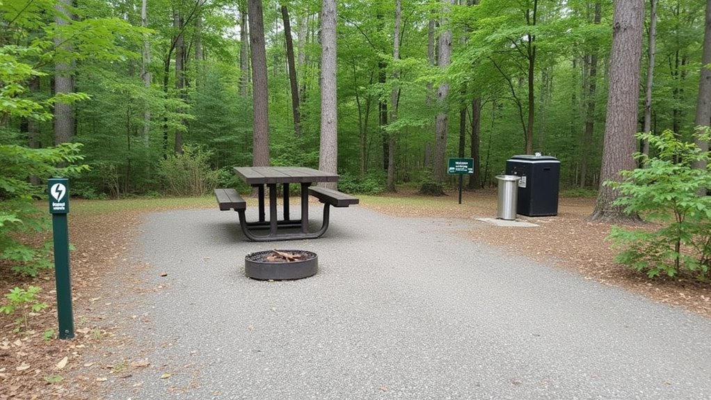 comfortable sustainable camping amenities
