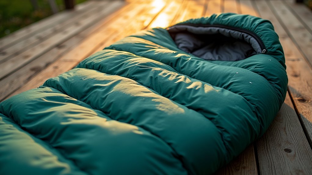 comfortable three season camping sleeping
