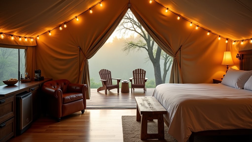 comfortable well equipped outdoor stays