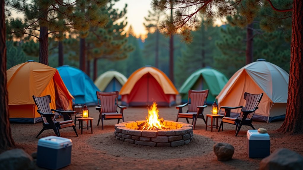 community camping trip planning