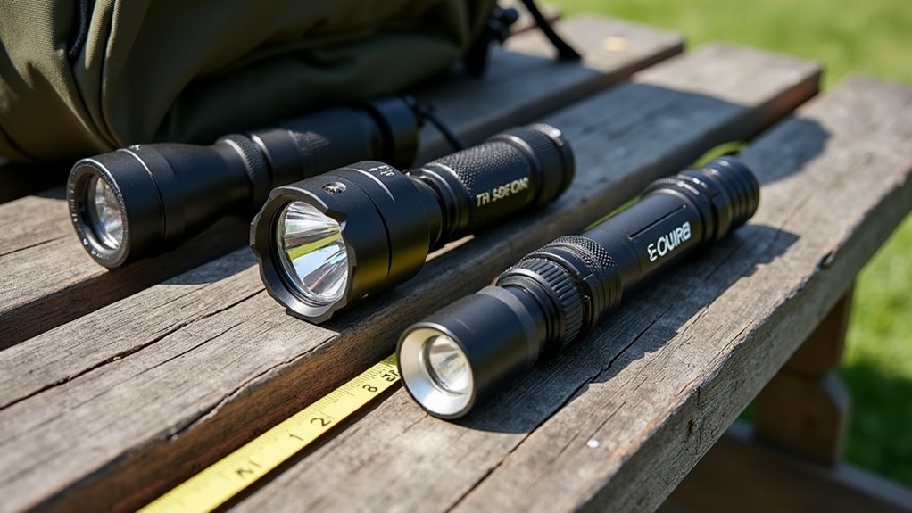 compact lightweight flashlight options