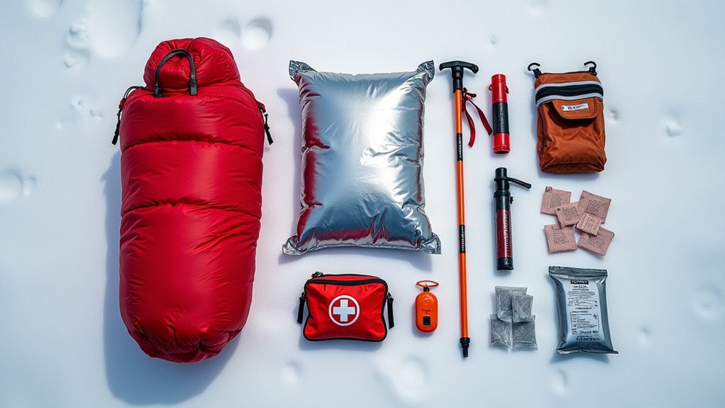 comprehensive snowboarding emergency kit