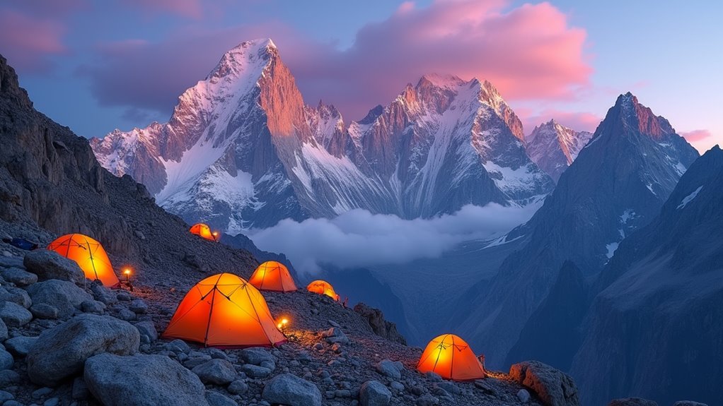 conquering trails and summits