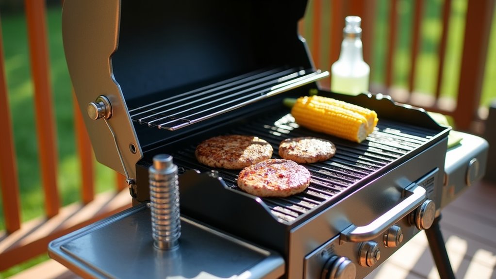 consistent grill maintenance routine