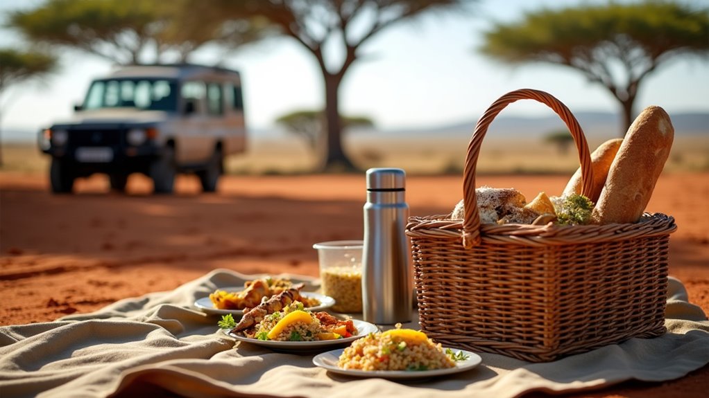 culinary adventure on safari