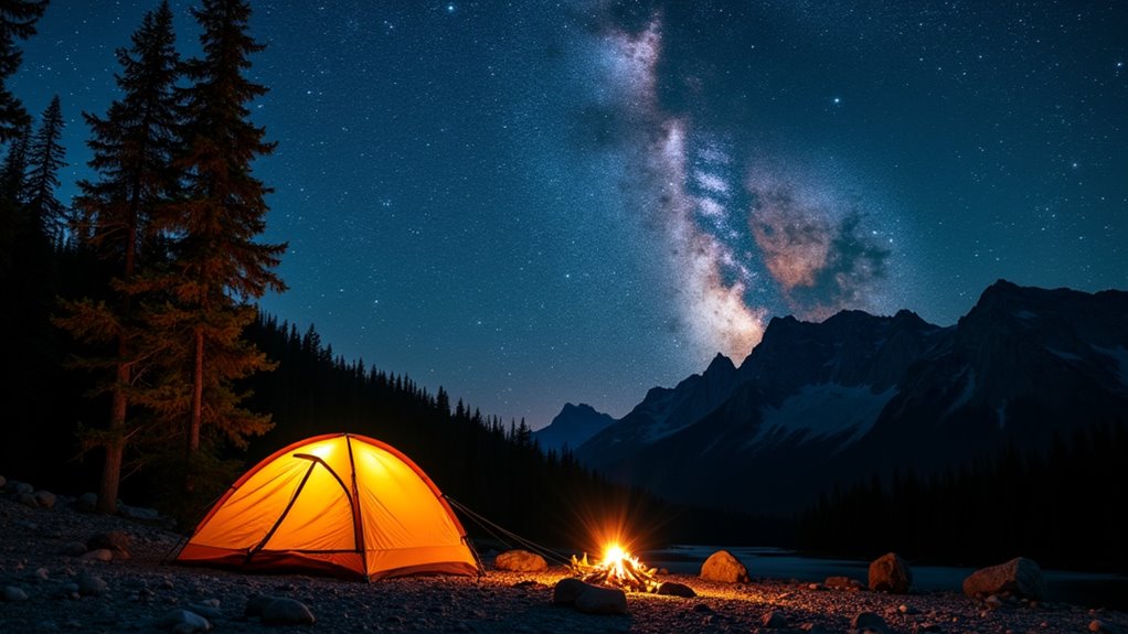 dark skies starry nights