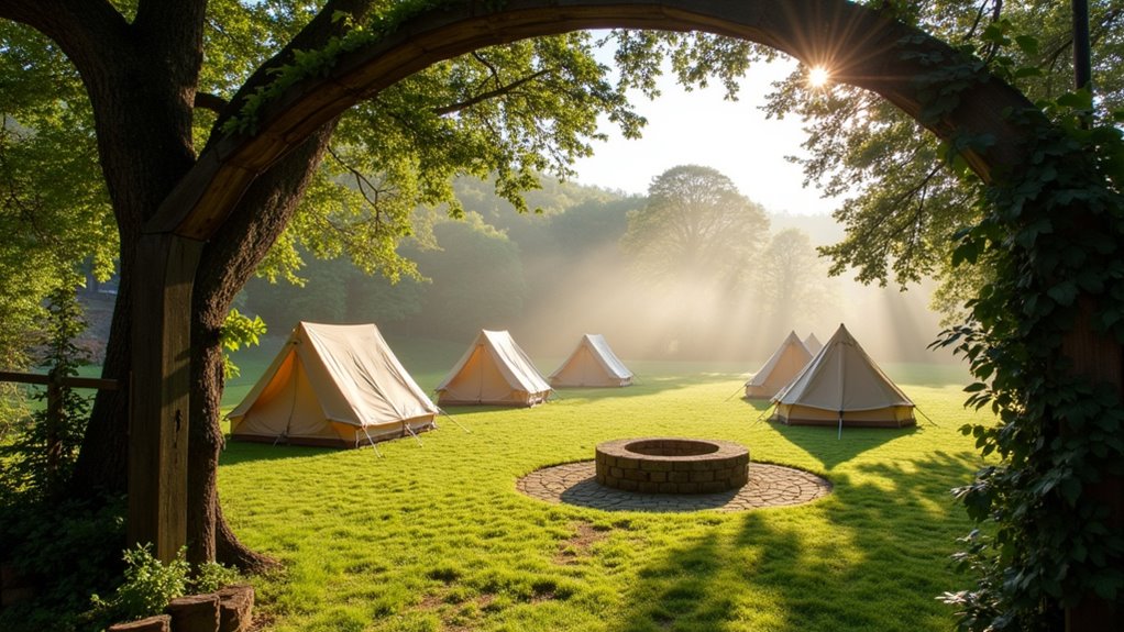 derbyshire s cozy campground escape
