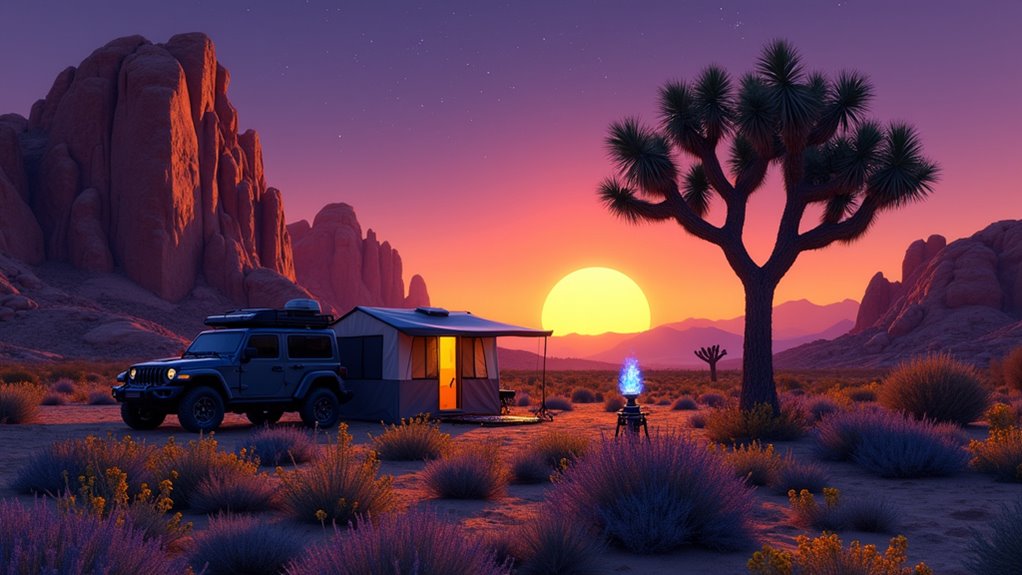 desert camping adventure awaits