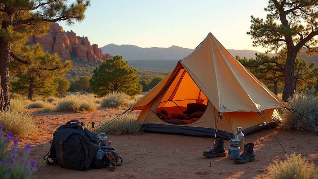 desert camping gear essentials