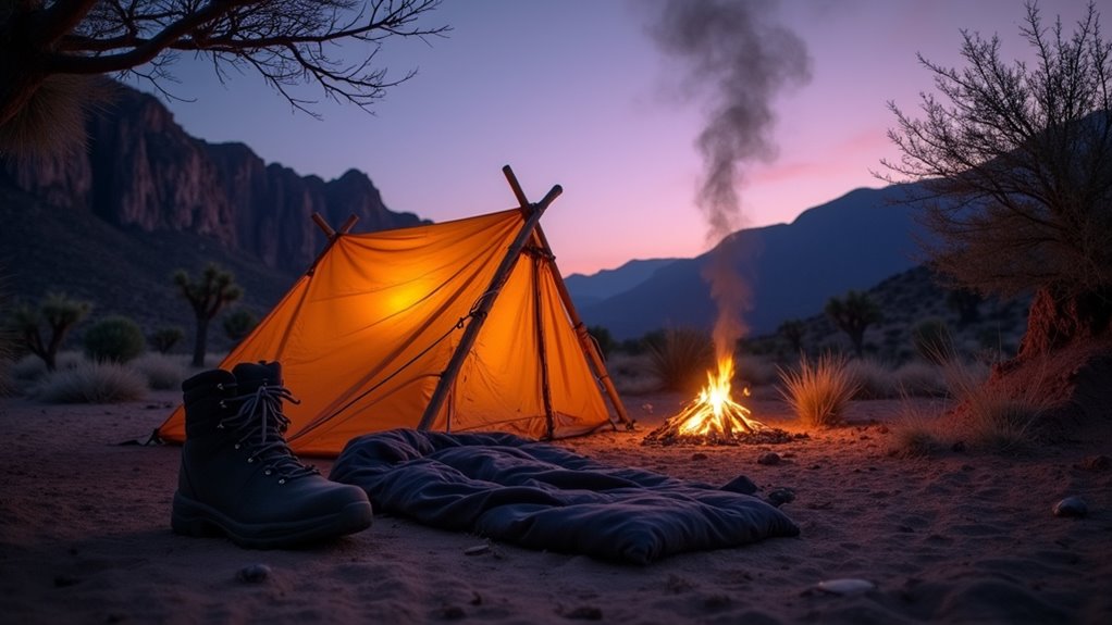 desert camping in texas