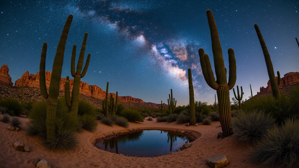 desert camping stargazing oases