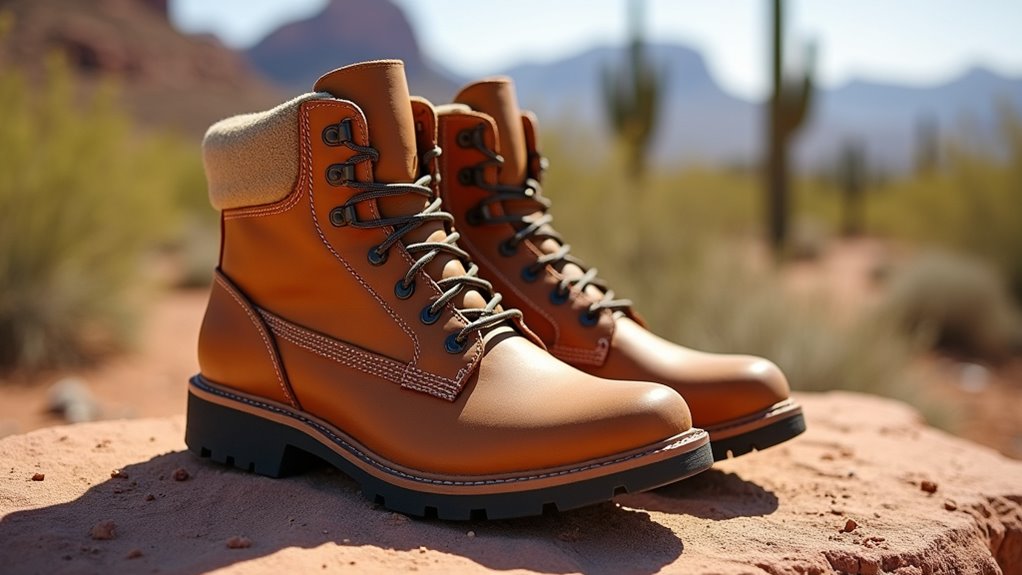 desert hike ankle support