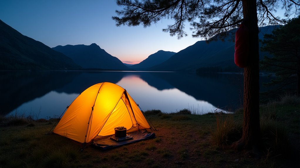 designated camping permits required