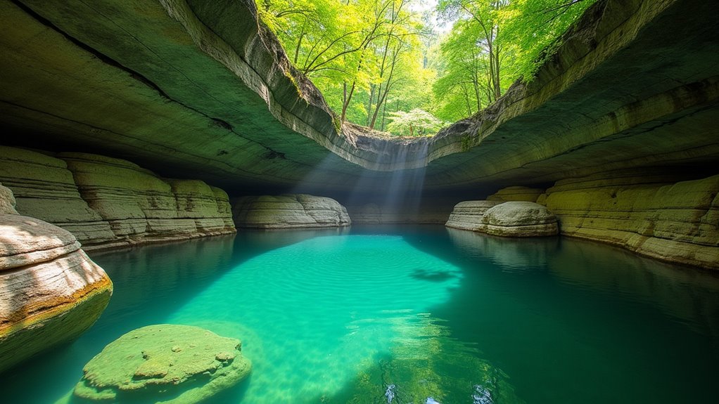 devil s bathtub appalachian swimming