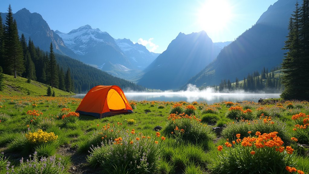 diverse affordable olympic camping