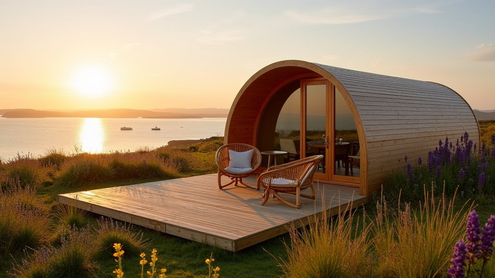 diverse camping accommodations available