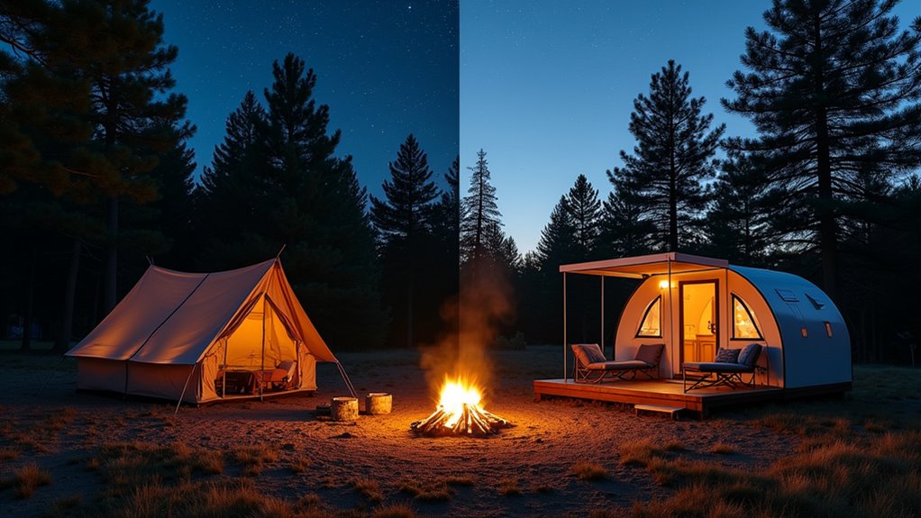 diverse camping experiences available